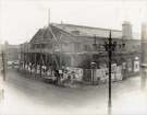 Norfolk Market Hall - rebuilding the west end, c. 1903