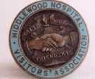 Middlewood Hospital Visitors Association badge