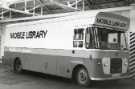Mobile library vehicle at depot, Handsworth Road