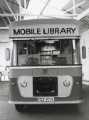 Mobile library vehicle at depot, Handsworth Road Mobile library vehicle at depot, Handsworth Road