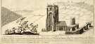 View of Beauchief Abbey, an engraving by S. and N. Buck View of Beauchief Abbey, an engraving by S. and N. Buck