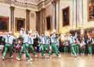 Sheffield City Morris at an international conference in the Cutlers' Hall, c. 2010