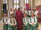 Sheffield City Morris with Archbishop of York Dr John Sentamu at Sheffield Cathedral