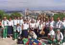Sheffield City Morris performing at the Folkloriada, Budapest, Hungary