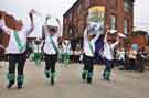 Sheffield City Morris at Kelham Island at the Fat Cat public house, No. 23 Alma Street performing the 'Langsett Hanky'