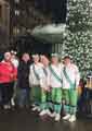 Sheffield City Morris at their event 'Guerrilla Morris' at the Christmas Markets, Peace Gardens