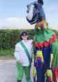 Sheffield City Morris horse 'Shergar' at the Crookes Festival