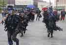 Friends of Sheffield City Morris. Boggart's Breakfast Morris from Sheffield performing in Tudor Square