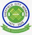 Sheffield City Morris. Logo for the 50th Anniversary, 1975 - 2025