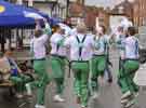 Sheffield City Morris. Performing in [Shrewsbury, Shropshire]