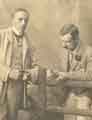 Possibly Charles Burgon and James Ball of Burgon and Ball Ltd., manufacturrs of sheep shears, Australia