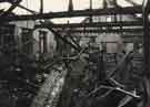 Fire damage [?Burgon and Ball Ltd., manufacturers of sheep shears, La Plata Works, Holme Lane, Malin Bridge]
