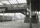 Footbridge to platforms 6 and 8, Sheffield Midland Railway Station Footbridge to platforms 6 and 8, Sheffield Midland Railway Station