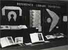 Lace, an exhibition of books, display window, Reference Library, Central Library, Surrey Street