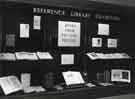 Books from Private Presses, an exhibition of books, display window, Reference Library, Central Library, Surrey Street 