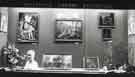 Art Alive, an exhibition of paintings and other materials, display window, Reference Library, Central Library, Surrey Street