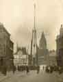 Division Street looking towards the construction of war memorial, Barker's Pool showing (left) Manchester Hotel, Nos. 4- 6 Division Street, [1925]