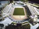Architects model for the proposed Don Valley Stadium