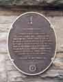 Plaque on the Goodwin Fountain, Fargate Plaque on the Goodwin Fountain, Fargate