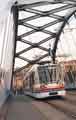 Supertram 120 on Park Square Supertram bridge