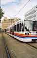Supertram 103 at Cathedral Supertram stop, Church Street