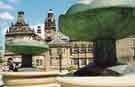 Cascades, Peace Gardens and Town Hall