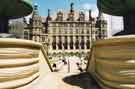 Cascades, Peace Gardens and Town Hall
