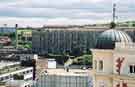 Park Hill Flats (centre) from Tudor Square showing (bottom right) the Lyceum Theatre and (bottom left) Pond Street Royal Mail sorting office and Heriot House on Pond Hill Park Hill Flats (centre) from Tudor Square showing (bottom right) the Lyceum Theatre and (bottom left) Pond Street Royal Mail sorting office and Heriot House on Pond Hill