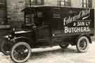 Van belonging Edward Wild and Sons Ltd., butchers