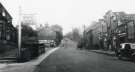 Central Cinema (right) before it's extension and (left) No. 44 Royal Oak public house, High Street, Beighton, c.1938