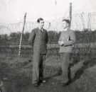 German prisoners of war, probably Norton prisoner of war camp 174, Cuckney, near Mansfield, Nottinghamshire