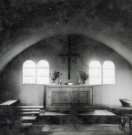 Church and altar, possibly Norton prisoner of war camp 174, Cuckney, near Mansfield, Nottinghamshire