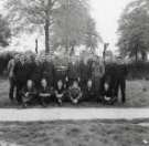 German prisoners of war, probably Norton prisoner of war camp 174, Cuckney, near Mansfield, Nottinghamshire