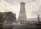 Blackburn Meadows Power Station under construction - cooling tower Blackburn Meadows Power Station under construction - cooling tower