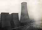 Blackburn Meadows Power Station under construction - cooling tower Blackburn Meadows Power Station under construction - cooling tower