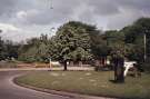 Hunters Bar roundabout, Ecclesall Road showing entrance to Endcliffe Park