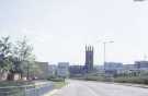 St. Mary's Gate looking towards Bramall Lane roundabout showing (centre) St. Mary C. of E. Church, Bramall Lane and (left) Ellin Street St. Mary's Gate looking towards Bramall Lane roundabout showing (centre) St. Mary C. of E. Church, Bramall Lane and (left) Ellin Street