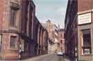 George Street from Norfolk Street showing (right) No. 43 Halifax Building Society and (left) Victoria Hall