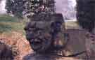 Gargoyle, probably in the grounds of Kenwood Park, off Kenwood Road, Nether Edge