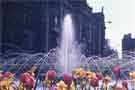Goodwin Fountain, Fargate looking towards Town Hall