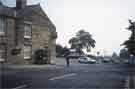 Junction of Crookes and (foreground) Lydgate Lane showing (left) the Old Grindstone Inn, No. 3 Crookes