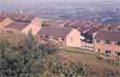 View from Wincobank Hill showing houses on Fort Hill Road