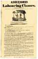 Adressed [sic] to the Labouring Classes, 1820s
