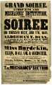 Grand Soiree, Athenaeum and Mechanics Institution, Surrey Street. The public are respectfully informed that a grand Soiree in connection with the Mechanics' Section of this institution will be held ... Grand Soiree, Athenaeum and Mechanics Institution, Surrey Street. The public are respectfully informed that a grand Soiree in connection with the Mechanics' Section of this institution will be held ...