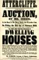 To be sold by auction ... all those eight freehold messuages or dwelling houses at Attercliffe