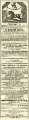 Advertisement in the Sheffield Courant for Mons Batty's Splendid Arena near the Sheaf Bridge, opening on 12th Nov., for three weeks