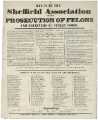 Rules of the Sheffield Association for the Prosecution of Felons and receivers of stolen goods