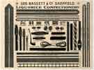 Geo. Bassett and Co. Sheffield - liquorice confectionary