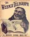 Sheffield Weekly Telegraph poster: A merry monk was he