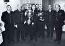 South Yorkshire Police First Aid Team who were winners of the 1979 First Aid National Championships and the Pym Trophy seen here together 